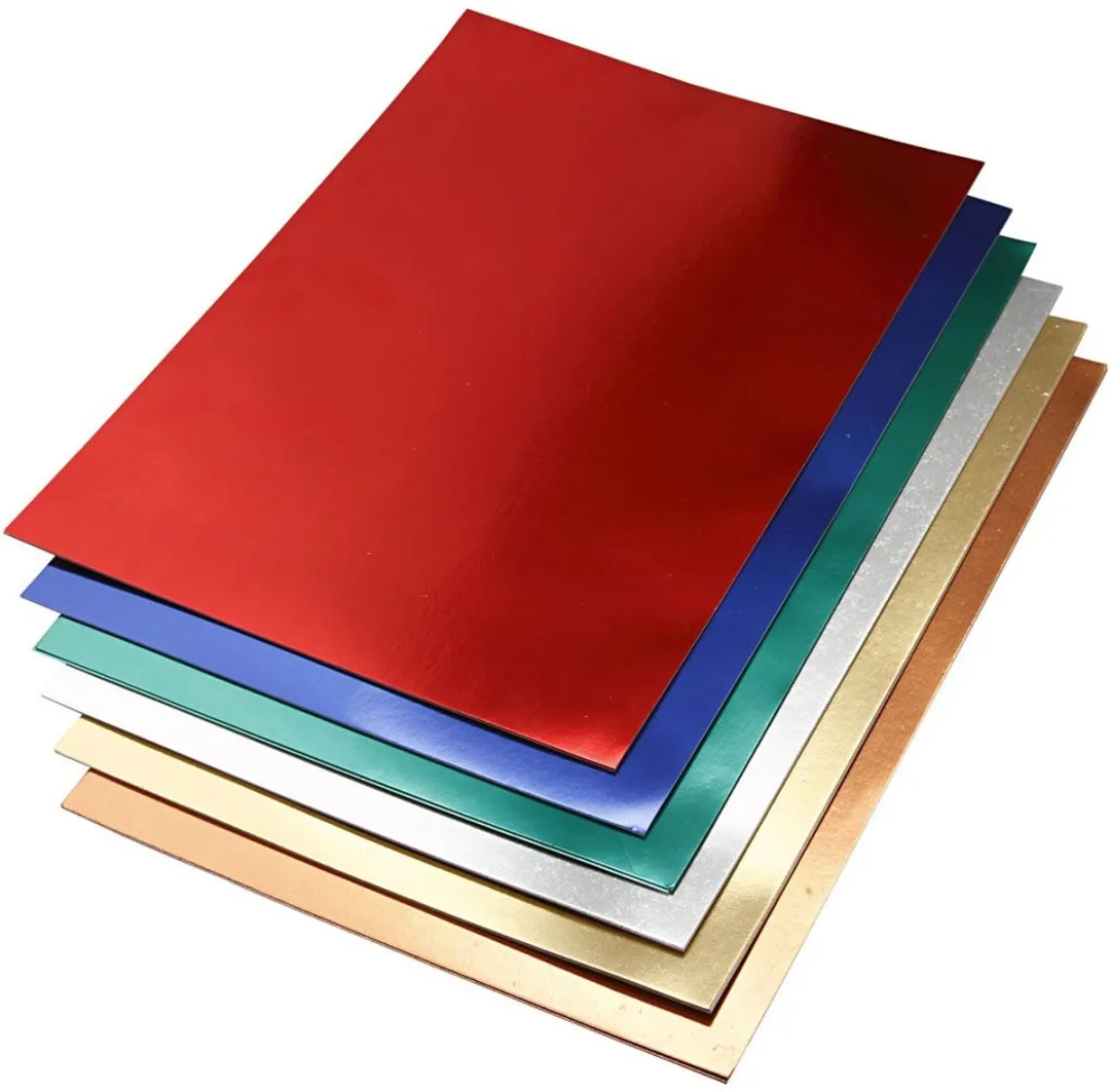 Creativ Company Metallic Foliekarton A2