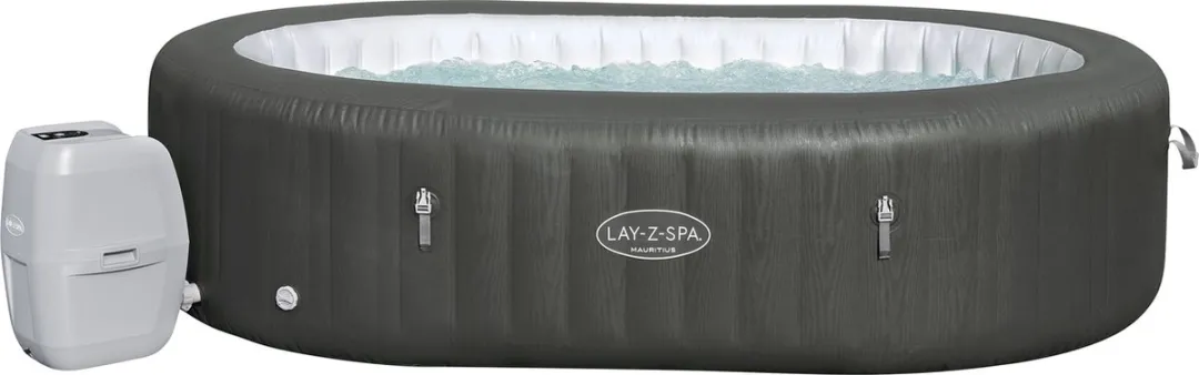 Bestway Lay-Z-Spa Mauritius Smart AirJet 60067NL/24 - 180 Jets - 270cm - Grijs - afbeelding 6 van 6