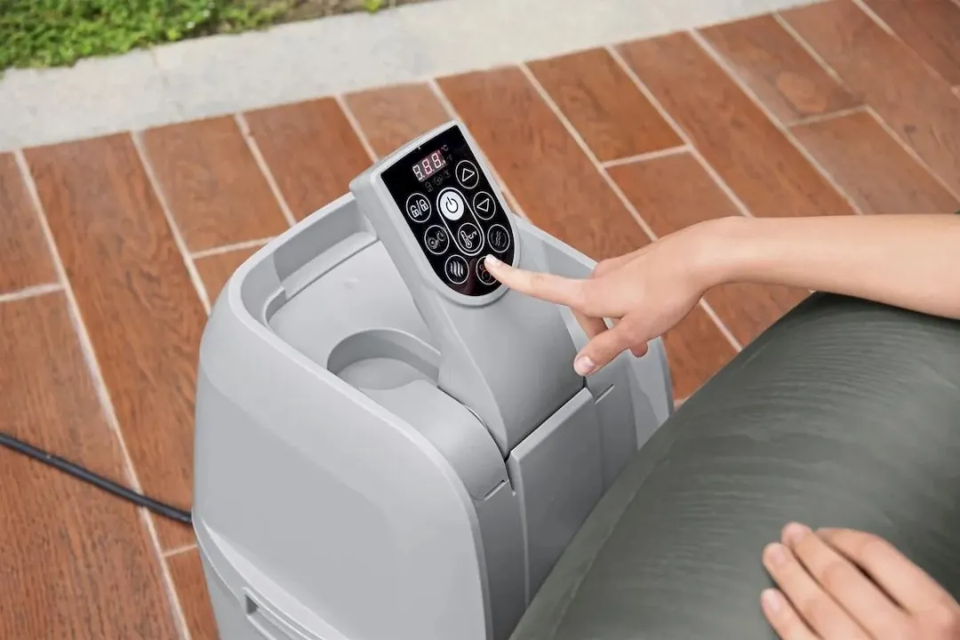 Bestway Lay-Z-Spa Mauritius Smart AirJet 60067NL/24 - 180 Jets - 270cm - Grijs
