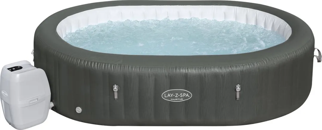 Bestway Lay-Z-Spa Mauritius Smart AirJet 60067NL/24 - 180 Jets - 270cm - Grijs