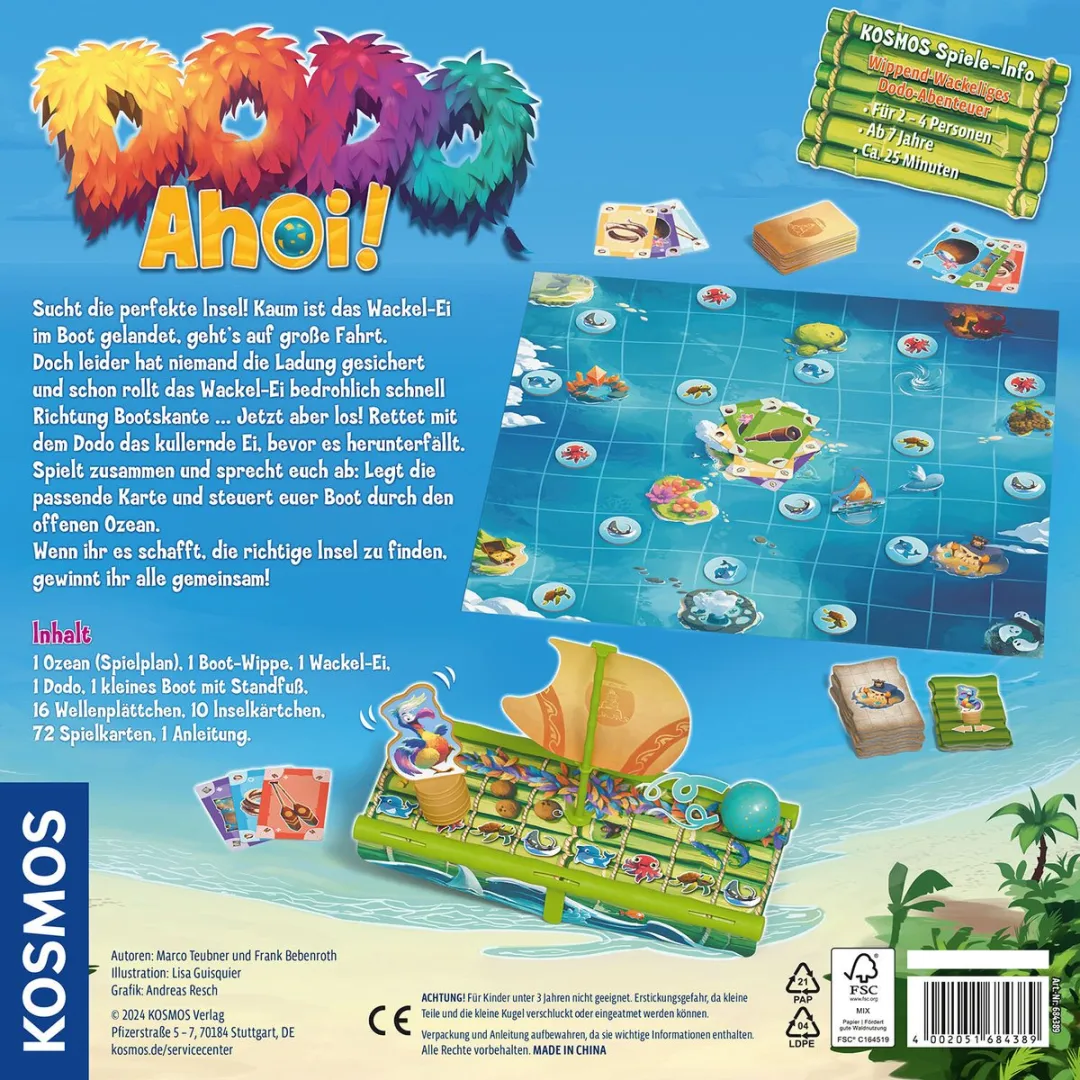 Kosmos 45496920 Reizen/Aventuur Bordspel - 2-4 Spelers