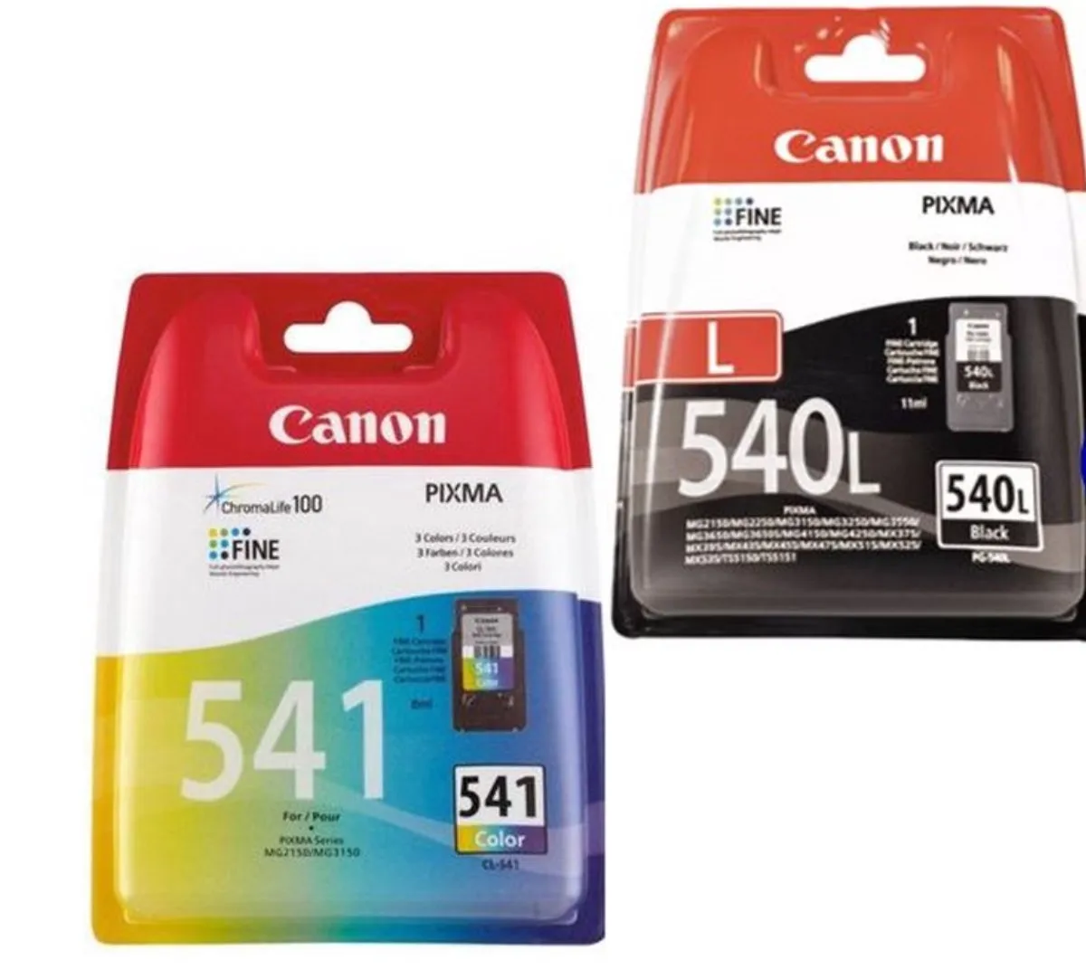 Canon PG-540L & CL-541 Inktcartridges