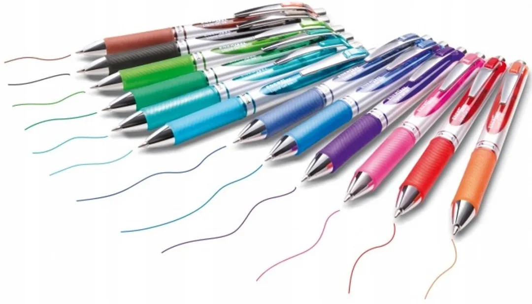 Pentel EnerGel BL77E Blauwe Gelpen - 12 Stuks