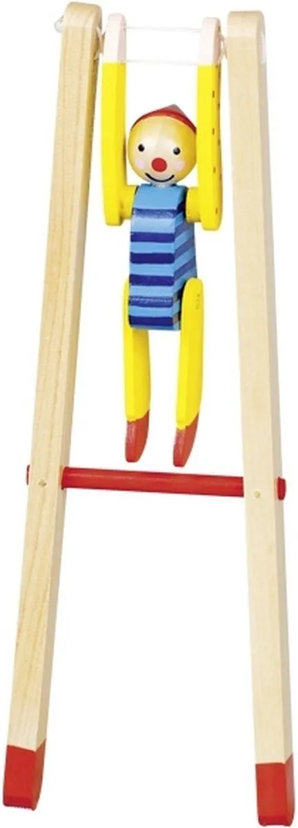 Goki Rekstok Clown Gymnast H23cm