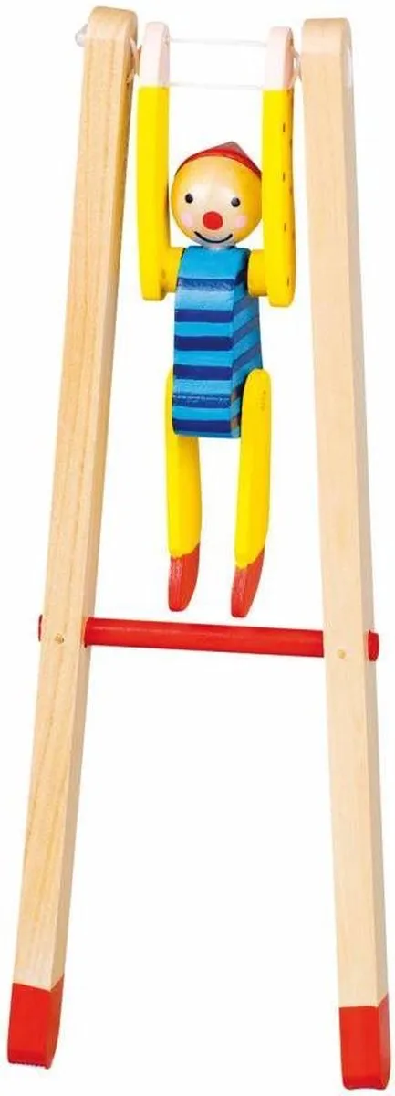 Goki Rekstok Clown Gymnast H23cm - Hout - 53949