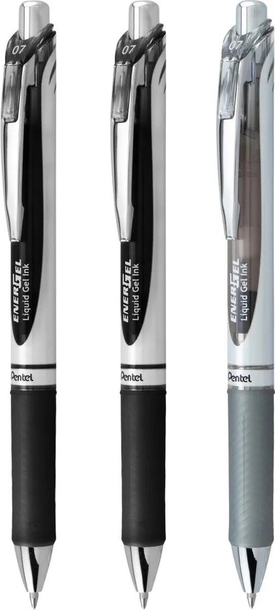 Pentel EnerGel RTX BL77LEFBP3M Vloeistofgelpen