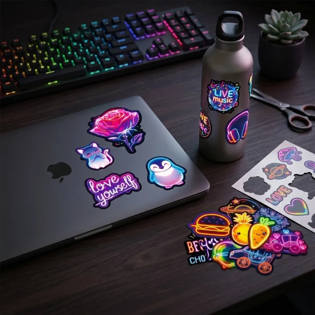 NUVEX Graffiti Stickers Multicolor - 50 Stuks