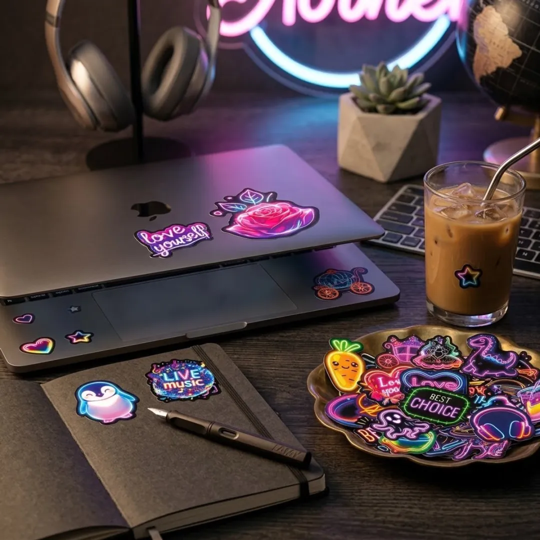 NUVEX Graffiti Stickers Multicolor - 50 Stuks