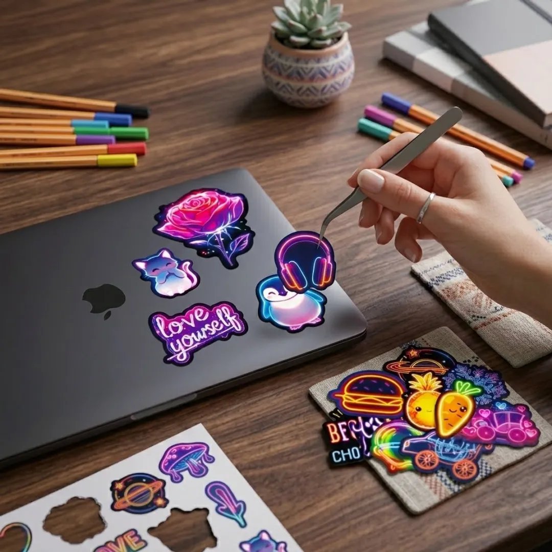 NUVEX Graffiti Stickers Multicolor - 50 Stuks