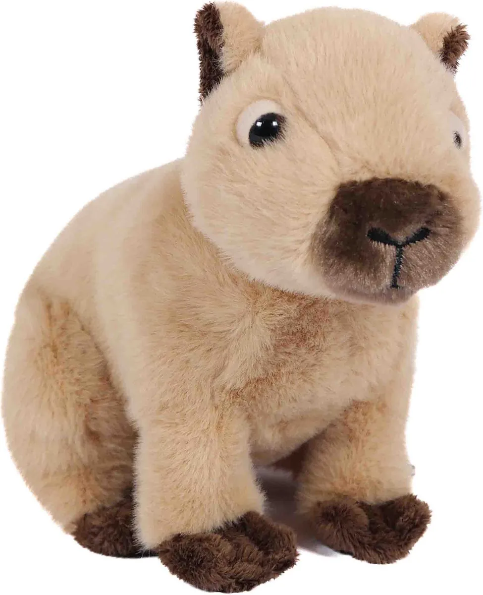 PIA Soft Toys Capibara Pluche Knuffel 15cm