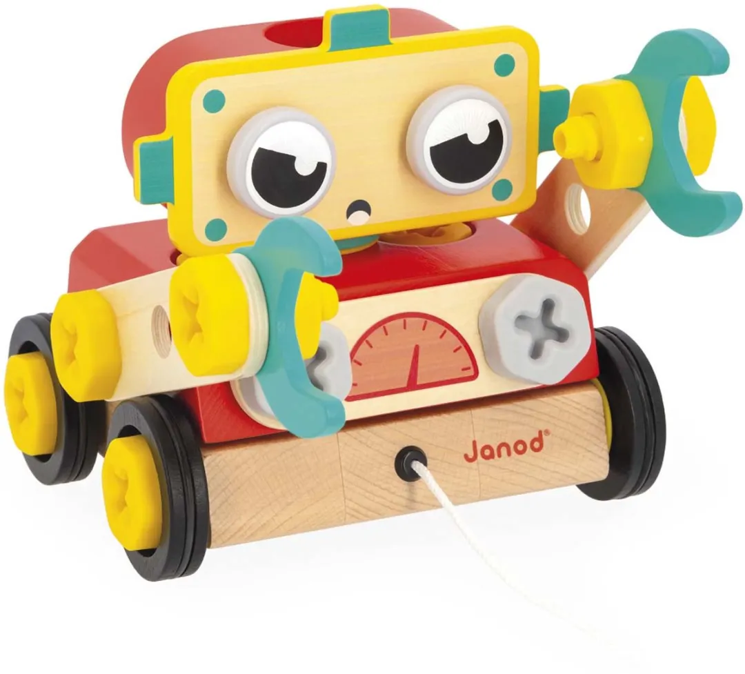 Janod Brico'Kids Robot - Meerkleurig
