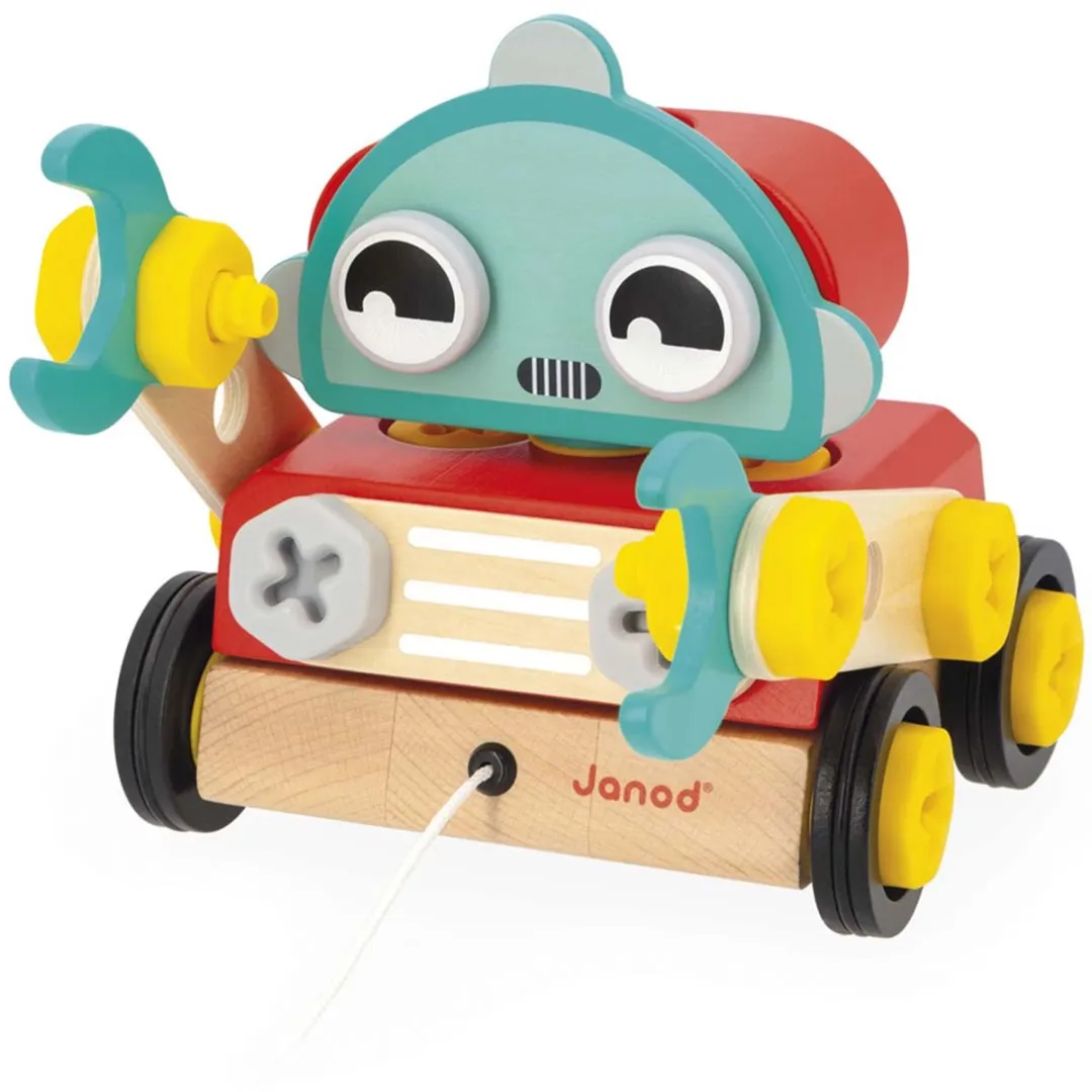 Janod Brico'Kids Robot - Meerkleurig