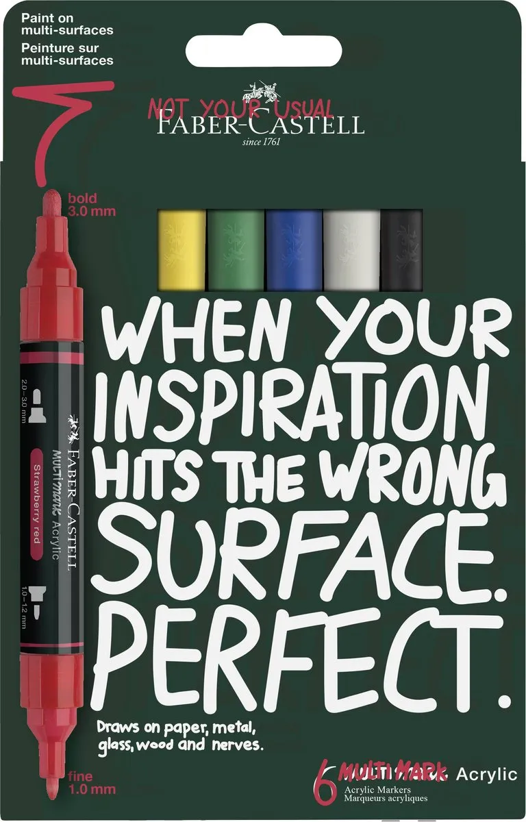 Faber-Castell Multimark Acrylmarker