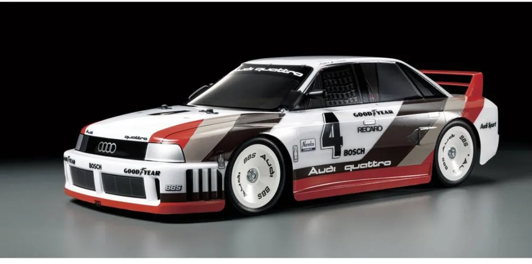 Tamiya 51751-000 Audi 90 quattro Racing Body - 1:10 - Ongeverfd