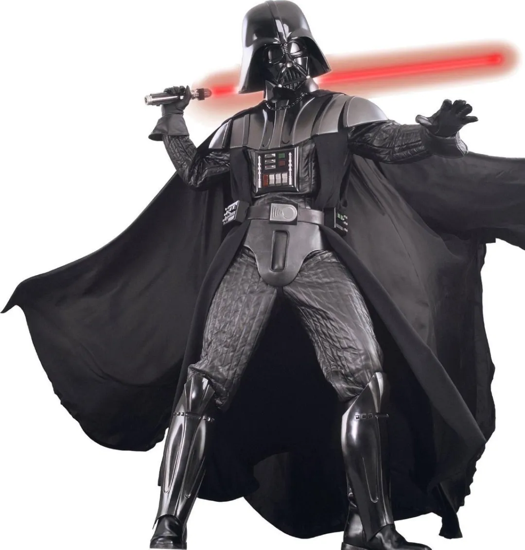 Star Wars Darth Vader Kostuum - One Size - Zwart
