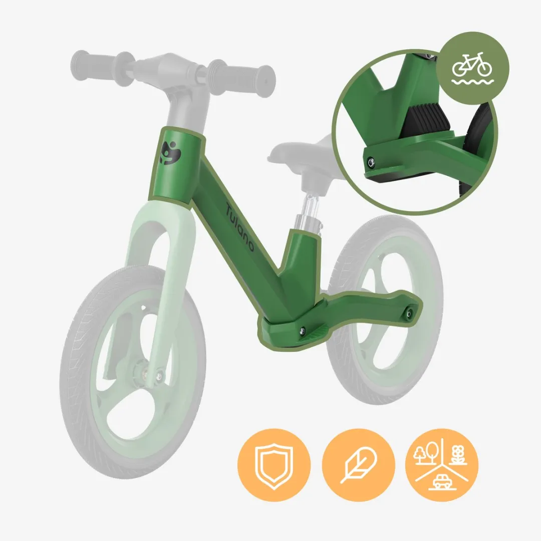 Tulano Route Loopfiets 12 inch - Groen