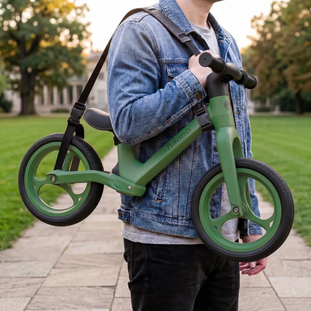 Tulano Route Loopfiets 12 inch - Groen