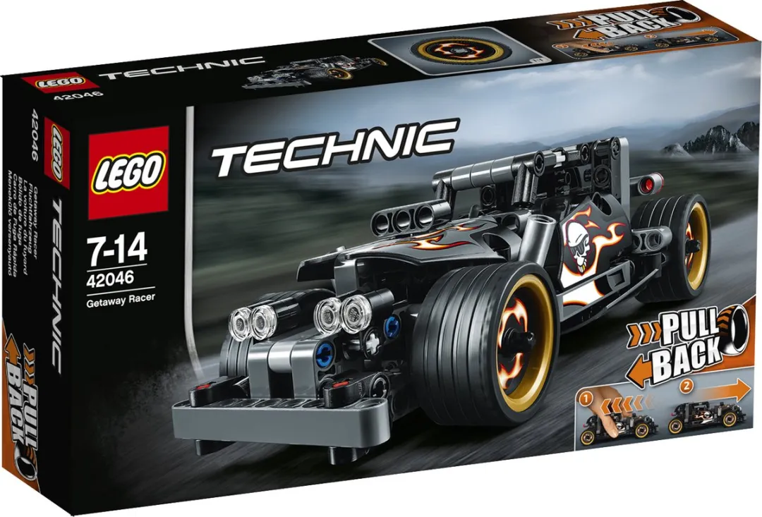 LEGO Technic Ontsnappingsracer 42046