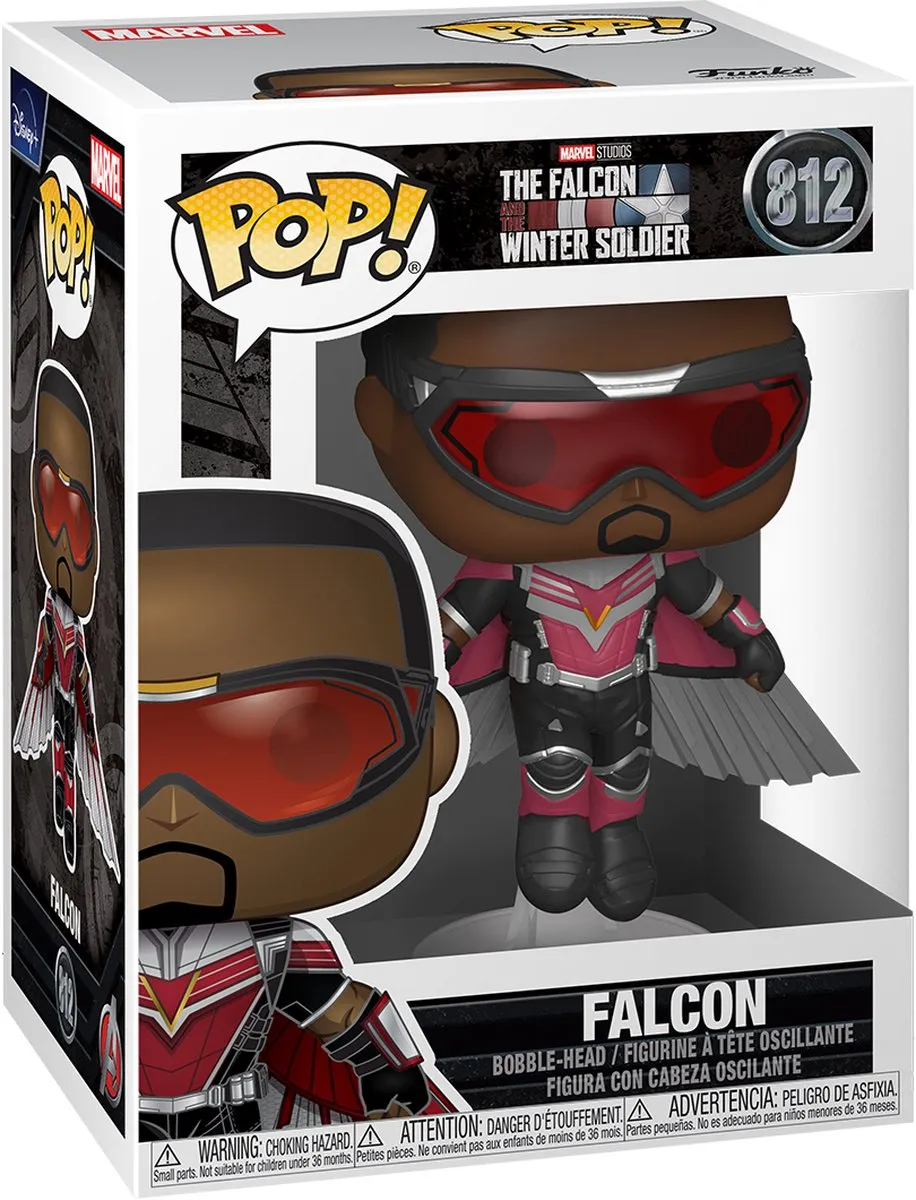 Funko Marvel POP! The Falcon And The Winter Soldier Falcon Flying 51628