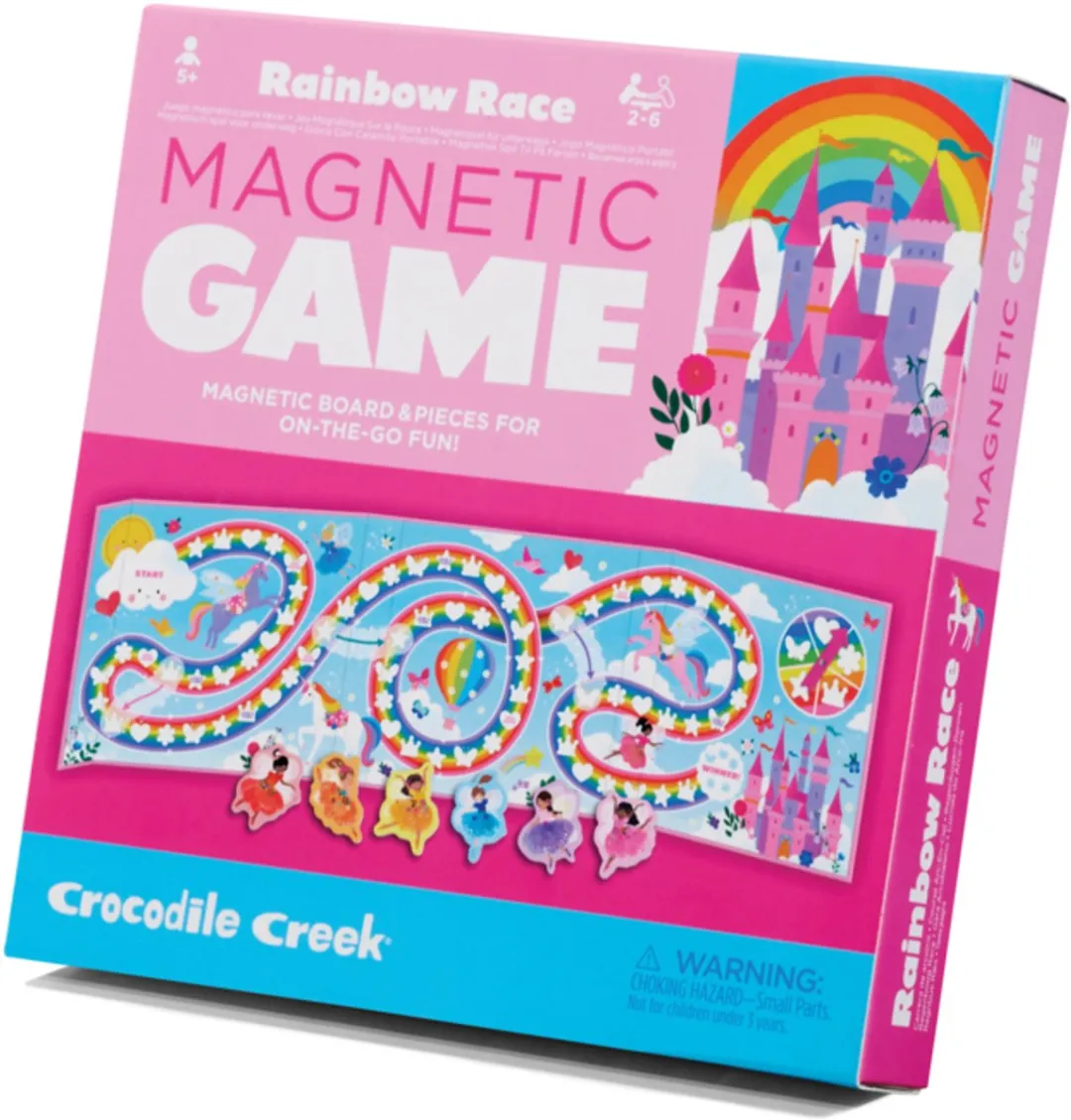 Crocodile Creek Magnetic Game Rainbow Race CC30253