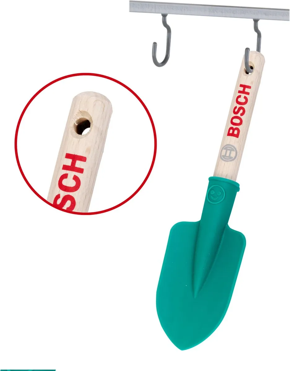 Klein Toys Bosch Tuingereedschapset 4-delig - 2735 - Groen/Rood