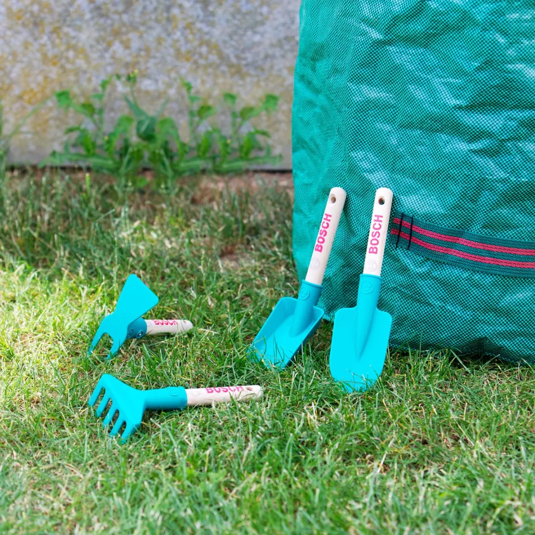 Klein Toys Bosch Tuingereedschapset 4-delig - 2735 - Groen/Rood