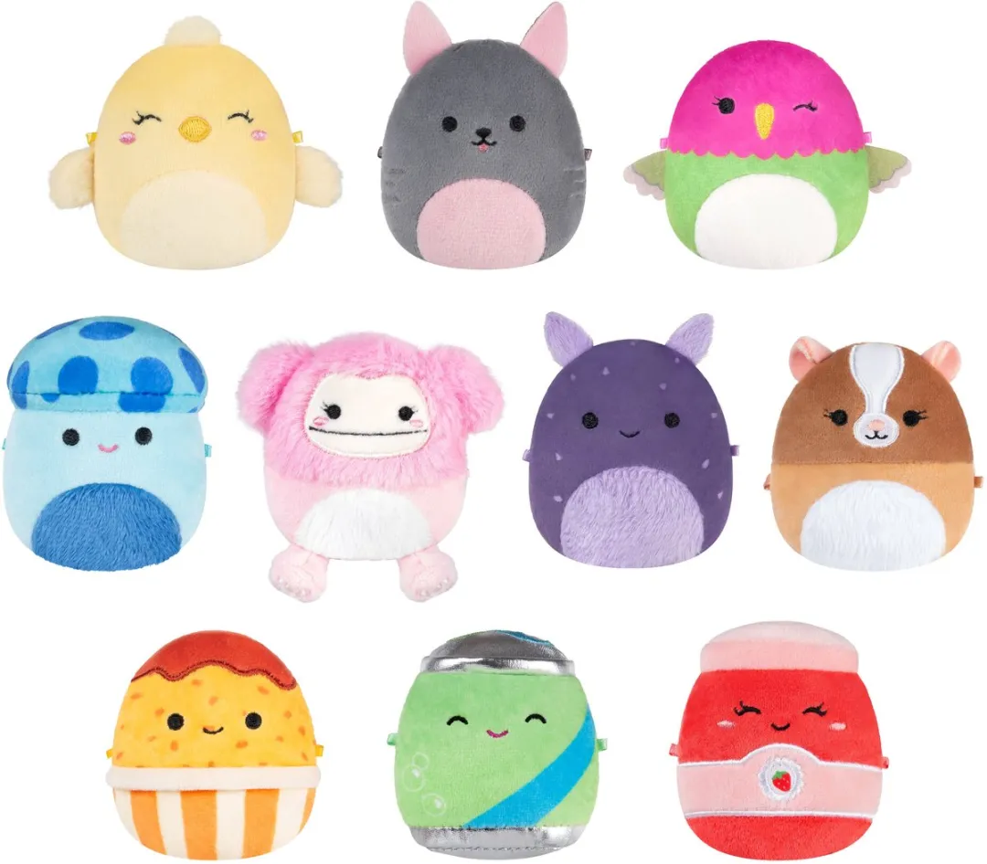 Squishmallows Micromallows Herfst Verzamelset - 10-delig
