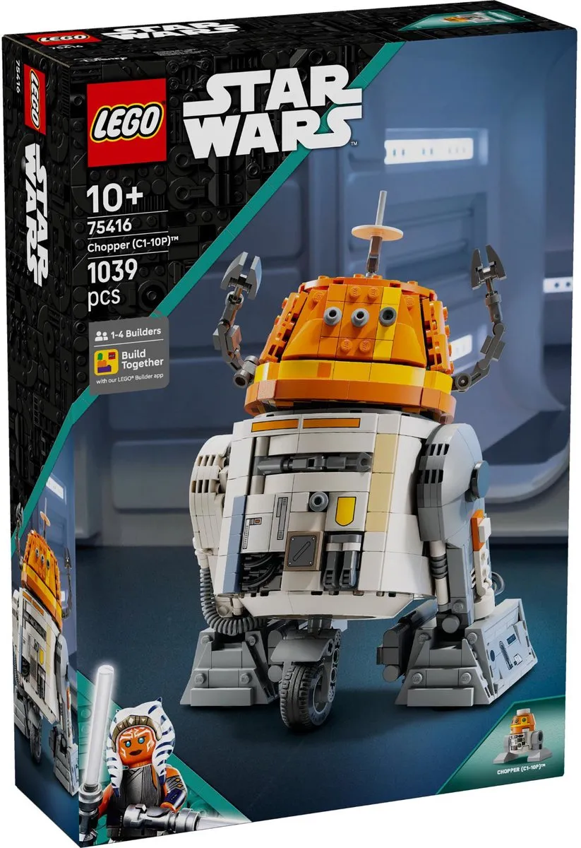 LEGO Star Wars Ahsoka Chopper C1-10P Astromech Droid 1039 Stuks - Multicolor