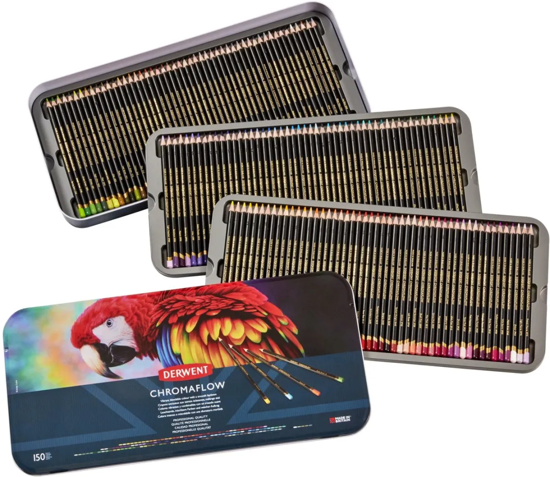 Derwent Chromaflow Kleurpotloden Set 150 Stuks