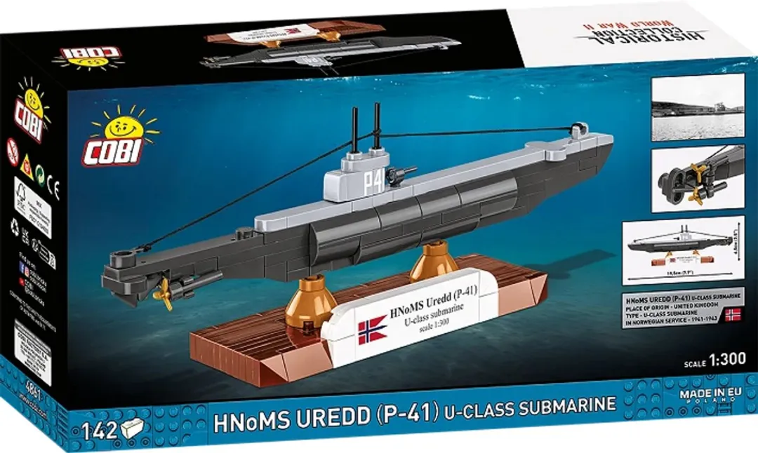 Cobi 4861 HNoMS Uredd (p-41) Modelbouwset