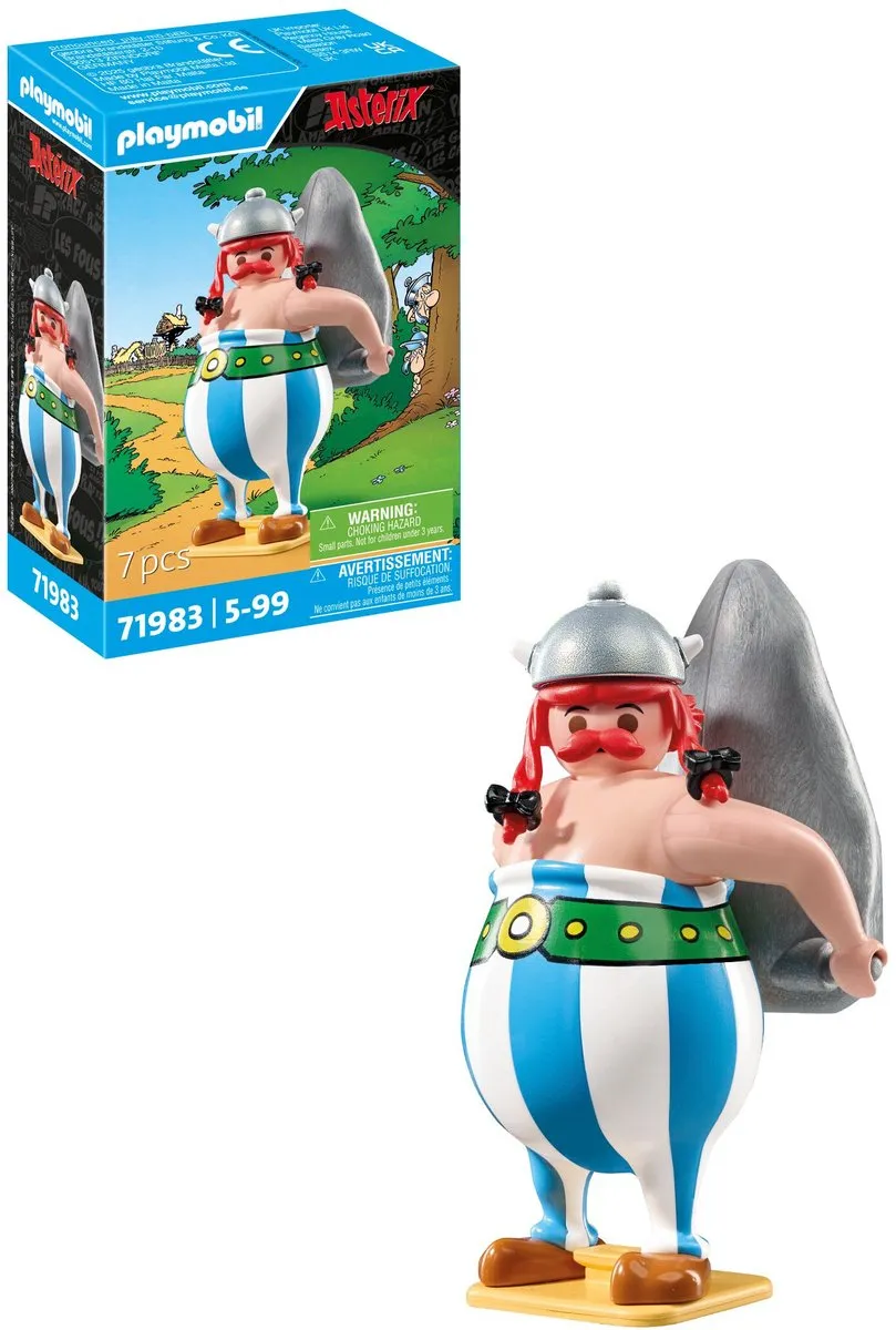 Playmobil Obelix en Menhir 71983
