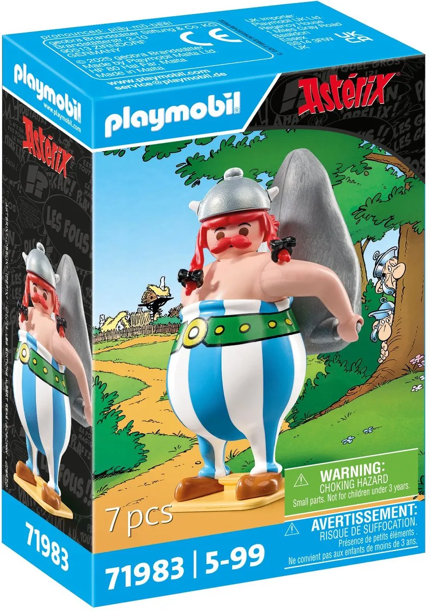 Playmobil Obelix en Menhir 71983 - Asterix Stripfiguren - Multicolor