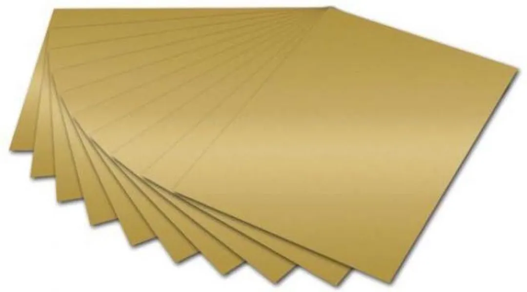 Folia Fotokarton Goud Glanzend 50x70cm