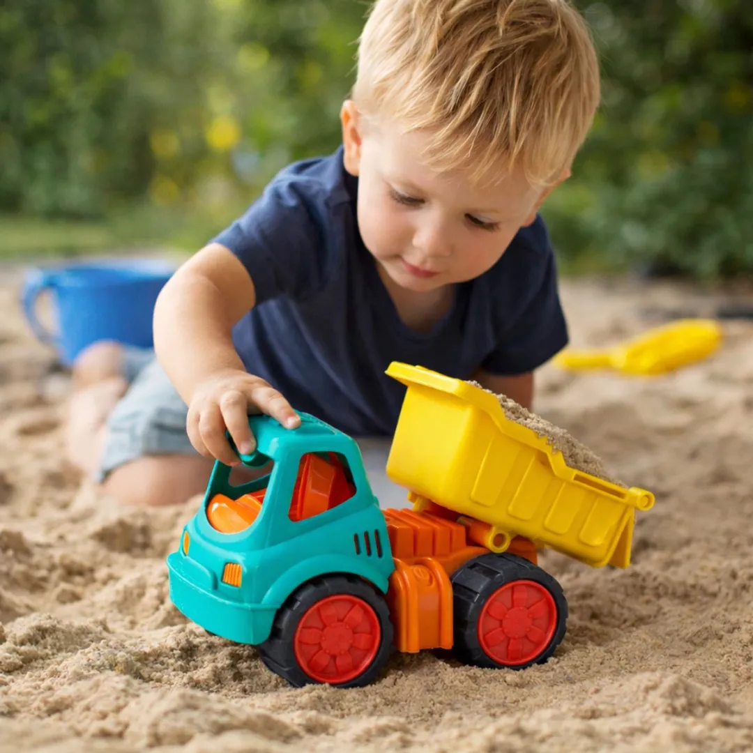 Eddy Toys Zand Kiepwagen Speelgoedtruck 871125225497 - Meerkleurig