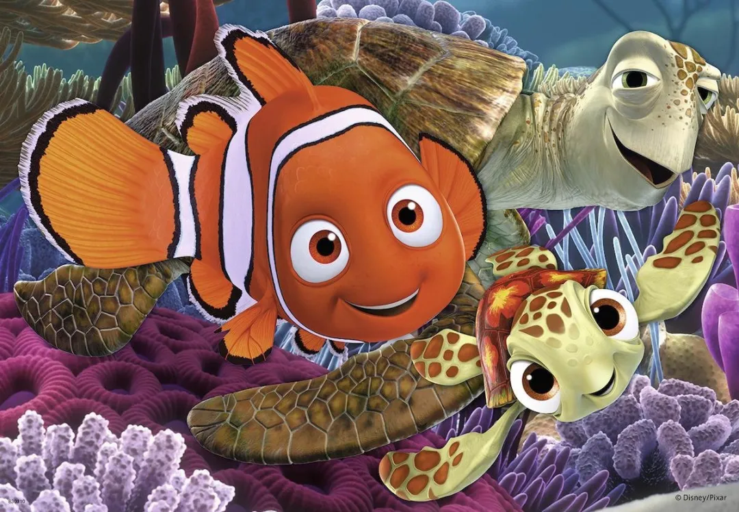 Ravensburger Disney Finding Nemo Nemo ontsnapt - 2x12 Stuks Multicolor