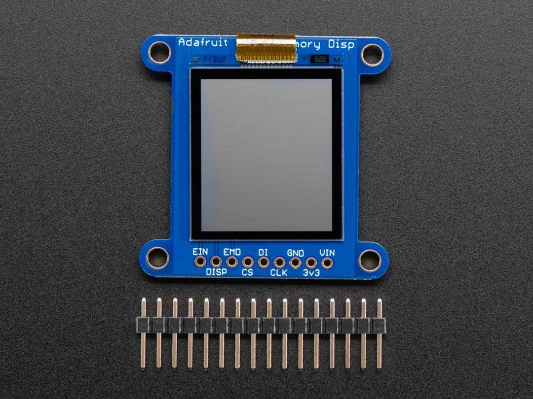 Adafruit SHARP Memory Display 1.3 inch 168x144 - Meerkleurig