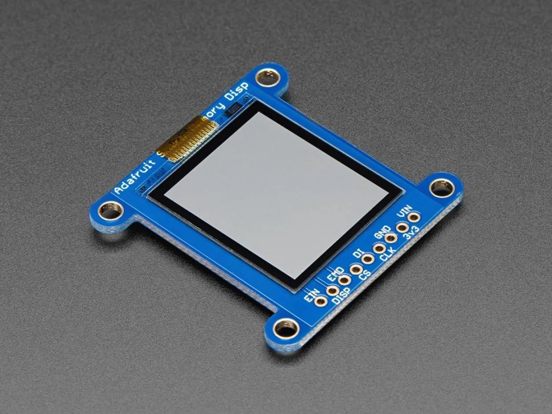 Adafruit SHARP Memory Display 1.3 inch 168x144 - Meerkleurig