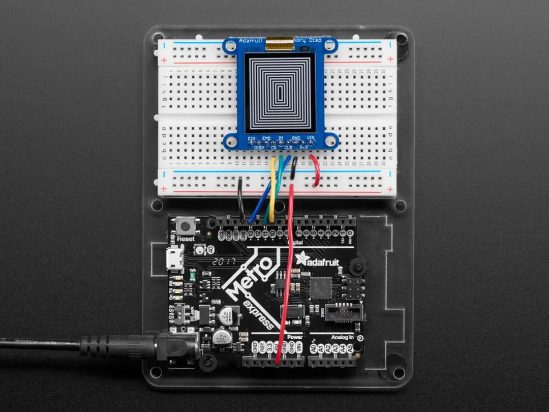 Adafruit SHARP Memory Display 1.3 inch 168x144 - Meerkleurig