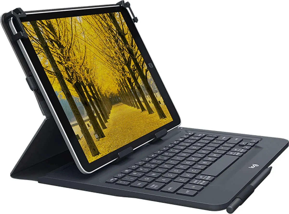 Logitech Universal Folio 920-008339 - Toetsenbordhoes - 10 inch - Zwart
