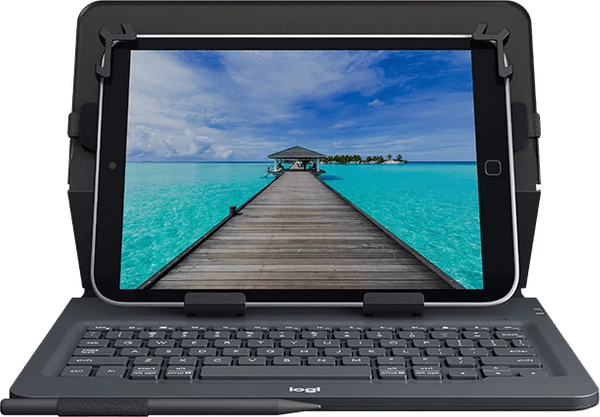 Logitech Universal Folio 920-008339 - Toetsenbordhoes - 10 inch - Zwart