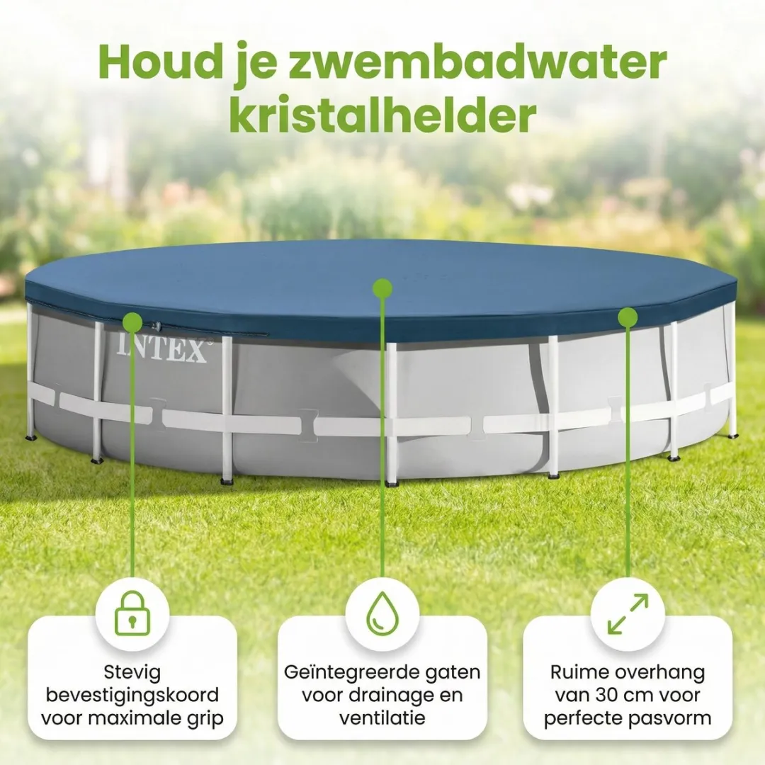 Intex Frame Afdekzeil 28032 - Ø457cm - Blauw