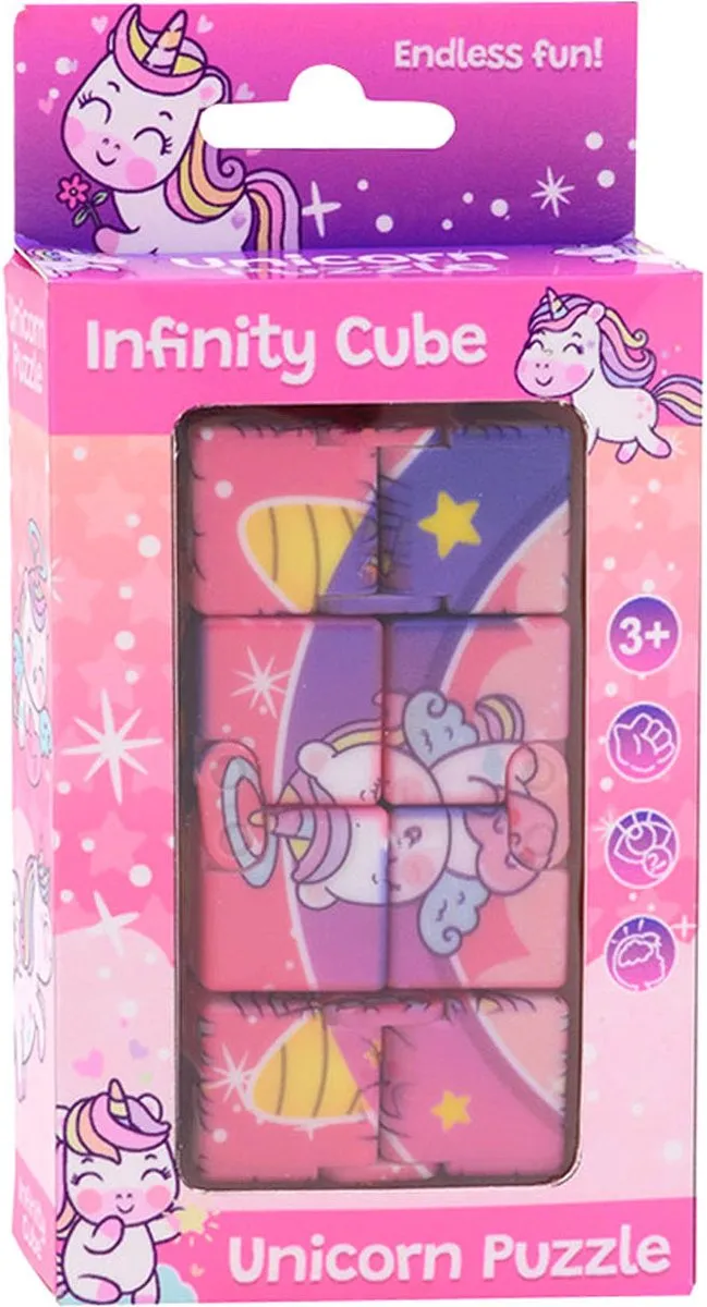 Johntoy Inicorn Infinity Cube 2 Kubus - Eenhoorn