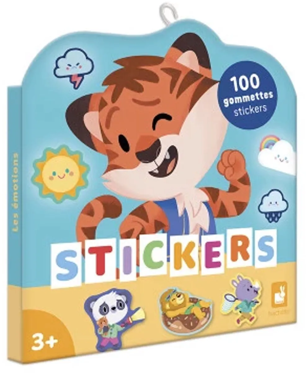 Janod Stickers Dieren met Emoties