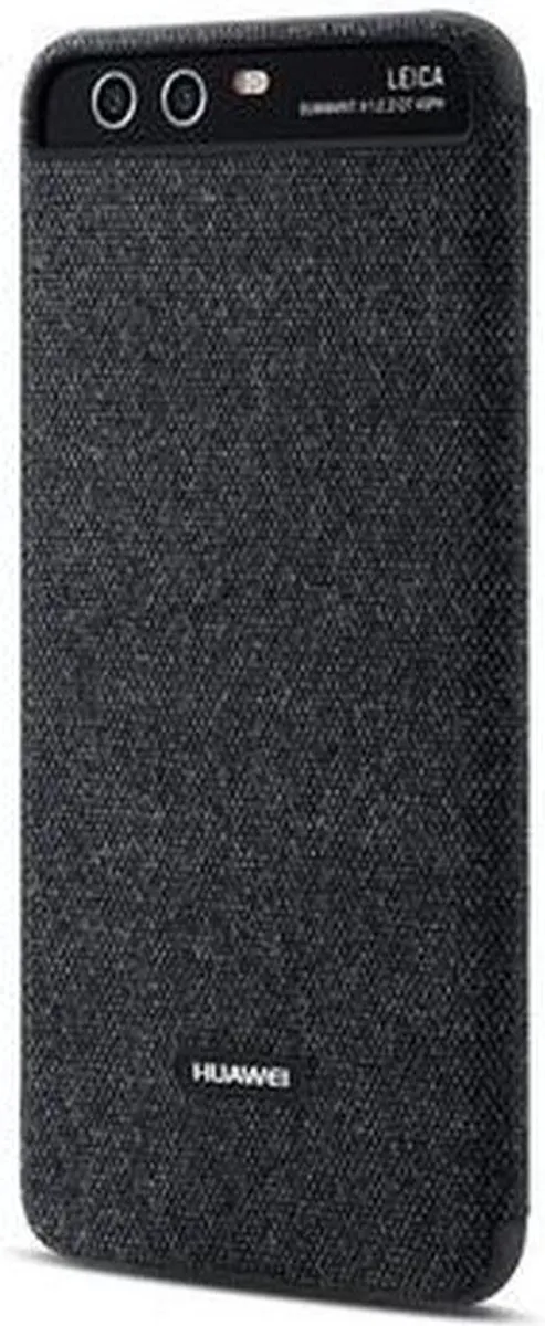 Huawei P10 Plus View Flip Cover - Donker grijs - P10P15876801