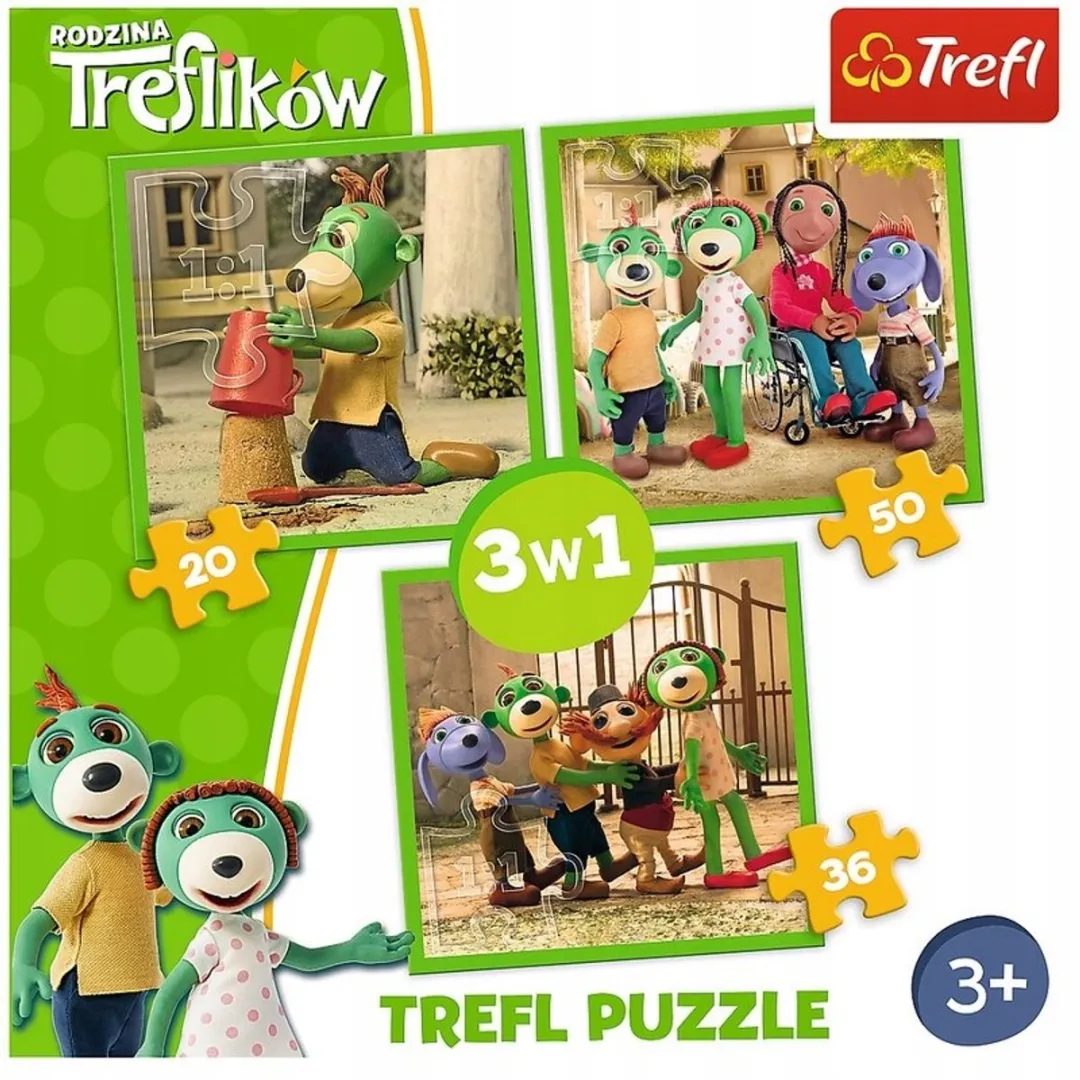 Trefl Legpuzzel 20 Stuks - Meerkleurig