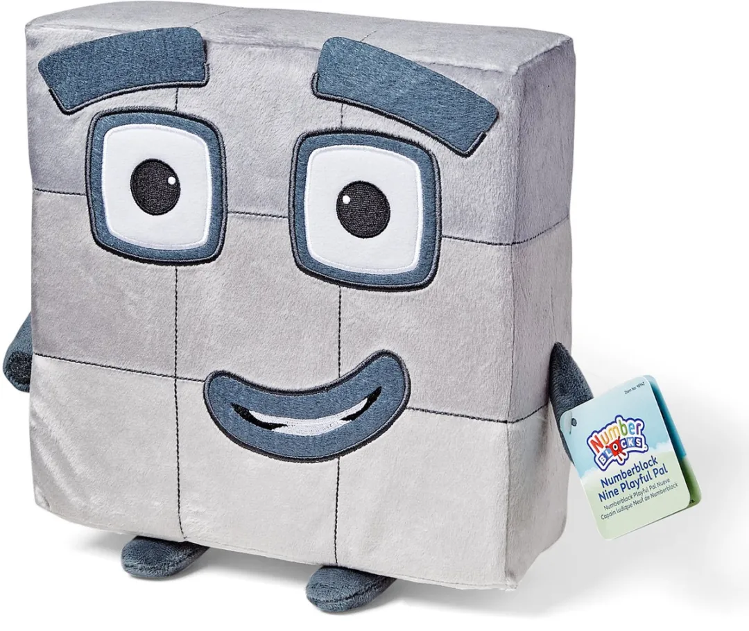 Learning Resources Numberblocks Nine Knuffel - 1 Stuk - Meerkleurig