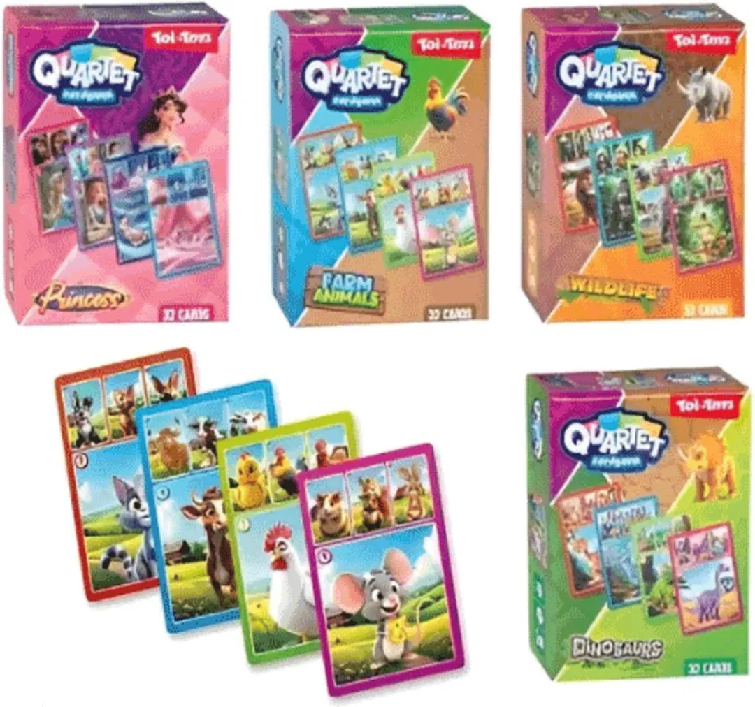 Toi-Toys Kwartet Kaartspel 2025