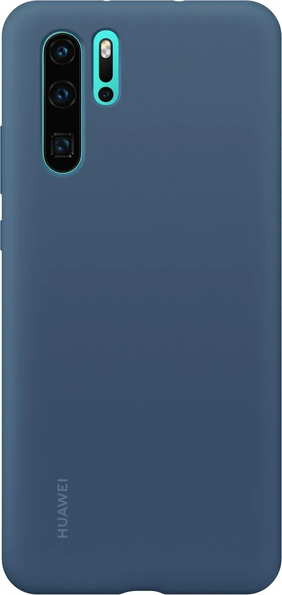 Huawei P30 Pro Silicon Hoesje - Blauw - 51992878
