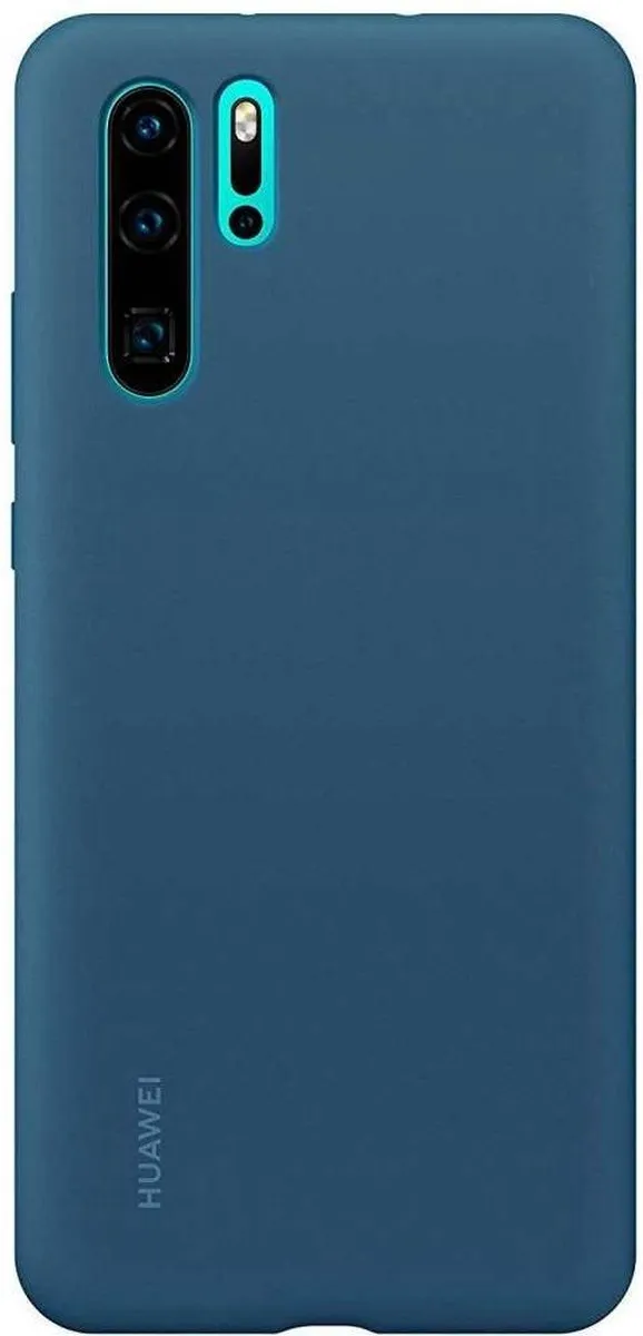 Huawei P30 Pro Silicon Hoesje - Blauw - 51992878