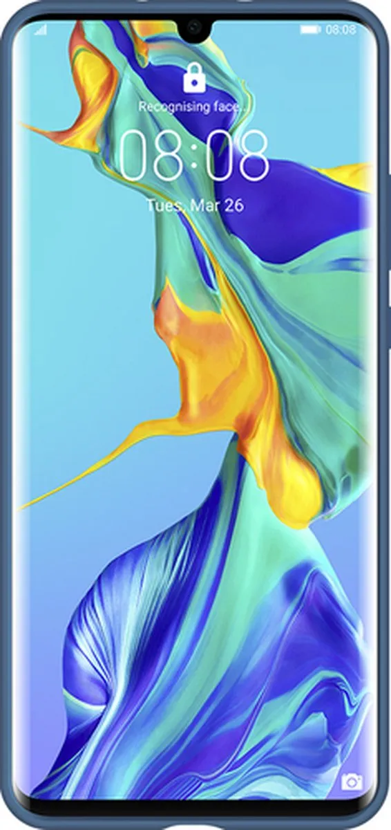 Huawei P30 Pro Silicon Hoesje - Blauw - 51992878